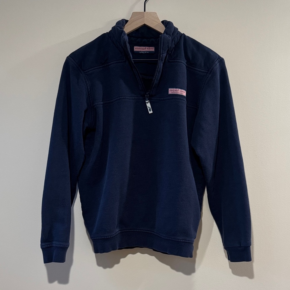 Vineyard Vines Quarter Zip‎ Fleece Sweater Size S